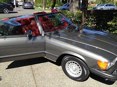 Mercedes-Benz : SL-Class SL Collector status 1978 Mercedes 450 SL Roadster with the removable hardtop
