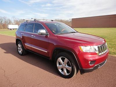Jeep : Grand Cherokee OVERLAND PANO ROOF NAV HEATED SEATS BACK UP CAM  2013 jeep grand cherokee overland 1 owner clean carfax we finance make offer