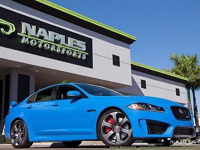 Jaguar : XF XFR-S 14 jaguar xfr s msrp was 108 106 french racing blue carbon fiber