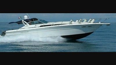 1990 390 sea ray Express Project hull Clean Title fl