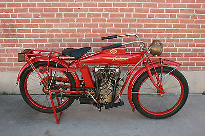 Indian : Twin 1913 indian 61 ci twin restored in the 50 s 1963 aaca national first prize
