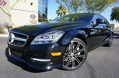 Mercedes-Benz : CLS-Class 14 CLS550 CLS Class 500 Sedan 1 Owner AZ Car 14 black black huge 84 k msrp 1 owner arizona car like 2010 2011 2012 2013 2015