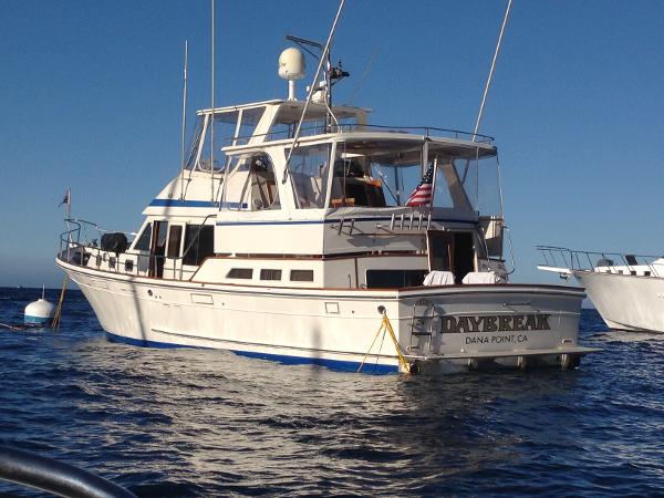 1986 Offshore 48 Yachtfisher w/Slip