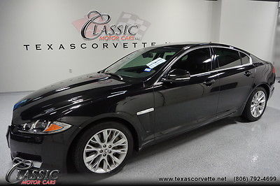 Jaguar : XF V6 RWD 2013 black v 6 rwd jag xf luxury low miles