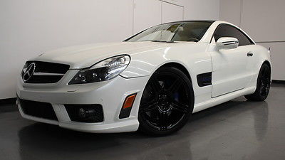 Mercedes-Benz : SL-Class AMG CLEAN CARFAX, DIAMON WHITE COLOR, AMG 6.3L , LIKE 2010 2011