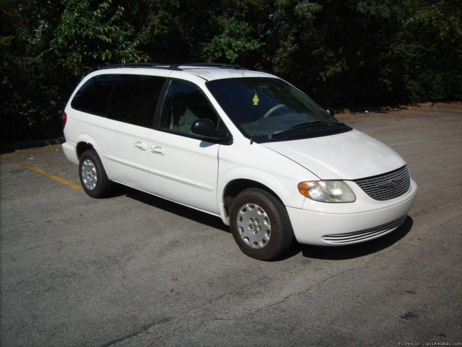 2002 chrysler town and country lx van safe and dependable