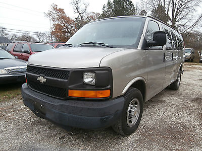 Chevrolet : Express 2003 Chevrolet Express 2500 Passenger Van 3Door  2003 chevrolet express 2500 passenger van 3 door 6.0 l clean runs well low reserve