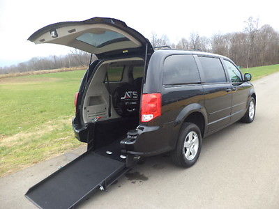 Dodge : Grand Caravan se 2011 dodge grand caravan crew handicap wheelchair van rear entry ramp van