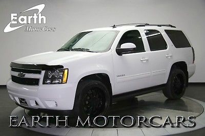 Chevrolet : Tahoe Black Edition 2012 chevrolet tahoe lt 4 wd leather sunroof rear dvd bucket seating