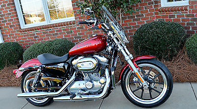 Harley-Davidson : Sportster XL 883L Super Low 2012 harley davidson xl 883 l sportster super low w only 508 miles like new