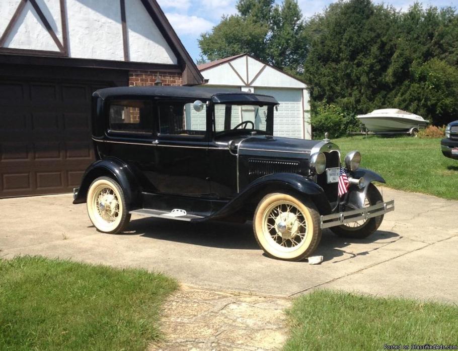 Classic 1930 Model A Ford