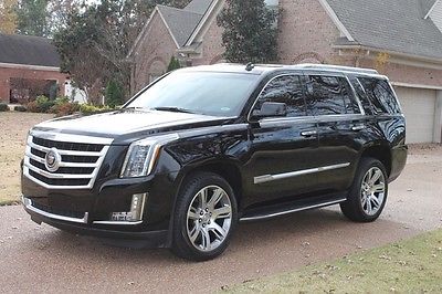 Cadillac : Escalade 4WD Premium One Owner Perfect Carfax New Tires Premium Pkg Cona Interior MSRP New $86670