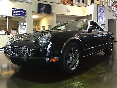 Ford : Thunderbird Base 2002 ford thunderbird convertible prestine condition only 19 k miles