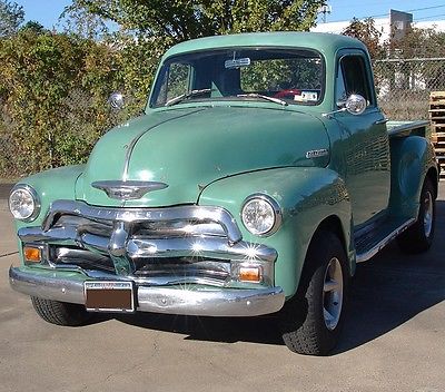 Chevrolet : Other Pickups STANDARD CAB PICKUP 1954 chevrolet half ton pickup 350 cu in v 8