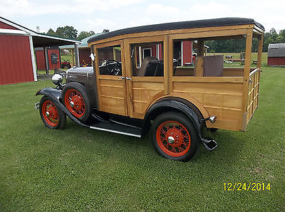 Ford : Model A 1931 ford woody station wagon