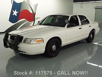 Ford : Crown Victoria POLICE INTERCEPTOR 2011 ford crown victoria police interceptor only 59 k mi 117575 texas direct