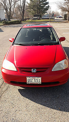 Honda : Civic DX 2003 honda civic coupe good condition 140 000 miles auto stereo w amp subwoofe