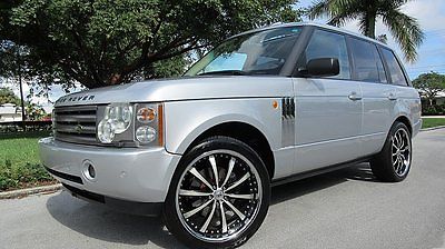 Land Rover : Range Rover HSE Sport Utility 4-Door 2004 land rover range rover hse 4.4 l sunroof xenon nav low miles florida car