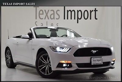 Ford : Mustang GT PREMIUM CONVERTIBLE,NAVIGATION,AUTOMATIC 2015 mustang gt premium convertible 5 k miles navigation automatic leather
