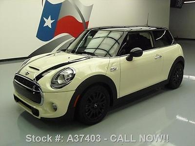 Mini : Cooper S TURBO AUTOMATIC NAV REAR CAM 2015 mini cooper s turbo automatic nav rear cam 1 k mi a 37403 texas direct auto