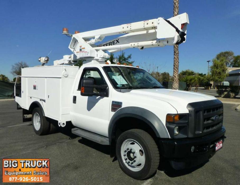 2008 Ford F550 4x4 Terex Tl38p 4339 Bucket Truck