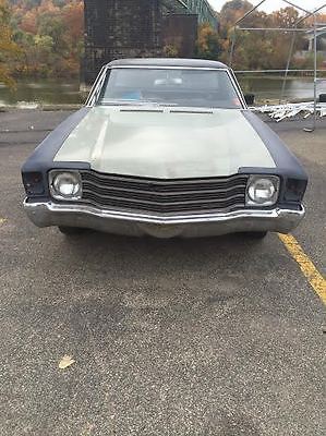 Chevrolet : El Camino 1972 el camino with 25 miles garage kept first time outside in over 3 decades
