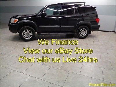 Toyota : Sequoia Limited 4WD GPS Navi TV DVD Sunroof 05 sequoia 4 wd limited 3 rd row leather heated seats sunroof we finance texas