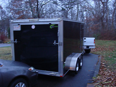 2011 neo enclosed cargo/motorcycle trailer all aluminum 7x14
