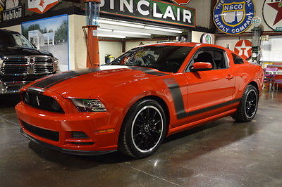 Ford : Mustang Boss 302 Coupe Race Red/Charcoal Black Recaro Buckets,Track Key,Brand New Tires,1-Owner!