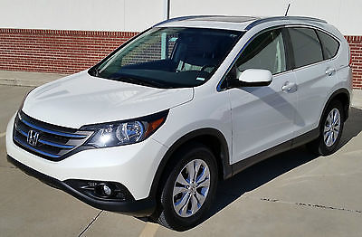 Honda : CR-V EX-L 2012 honda crv ex l w rear entertainment center loaded