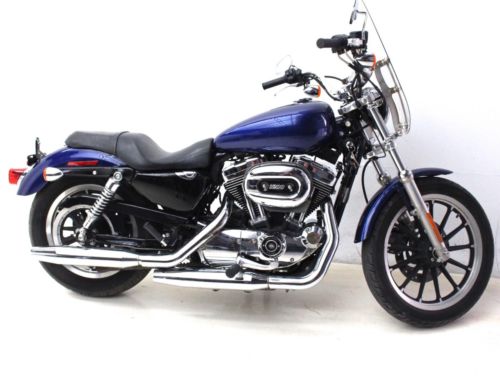 Harley-Davidson : Sportster 2007 harley davidson xl 1200 l only 860 miles extra clean cobalt blue and black