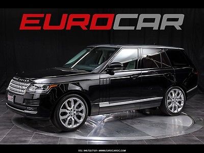 Land Rover : Range Rover Supercharged 2015 range rover sc one of a kind custom ordered impeccable
