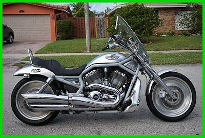 Harley-Davidson : VRSC 2003 harley davidson v rod 100 th anniversary motorcycle low miles limited rare