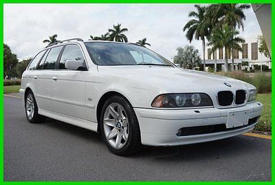 BMW : 5-Series iTA 2002 bmw 525 it sport package premium leather sunroof wagon touring clean florida