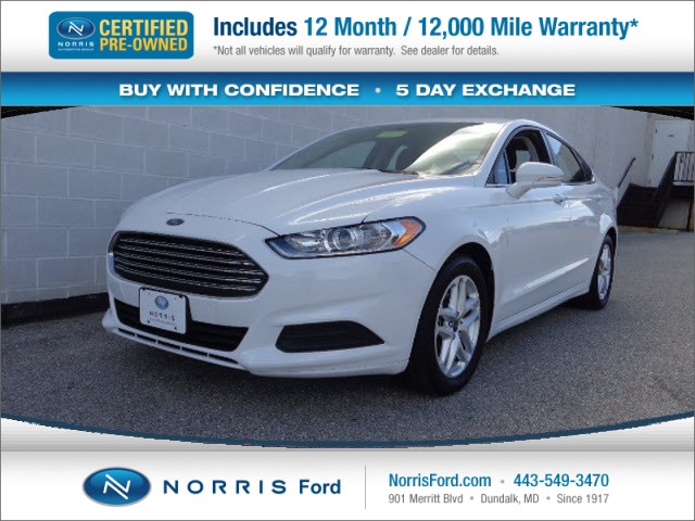 2015 Ford Fusion SE Dundalk, MD