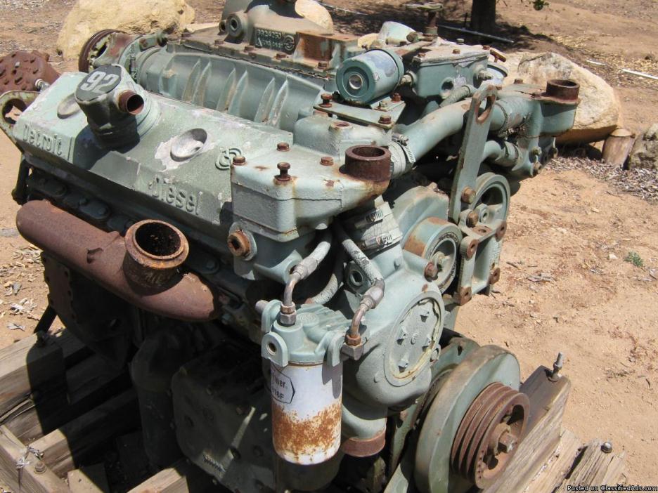 Detroit Diesel 8V-92TA Engine, 0