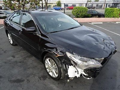 Toyota : Camry SE  2015 toyota camry se salvage wrecked repairable only 839 miles priced to sell