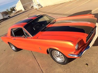 Ford : Mustang 1965 mustang pearl orange texas v 8 auto killer cruiser