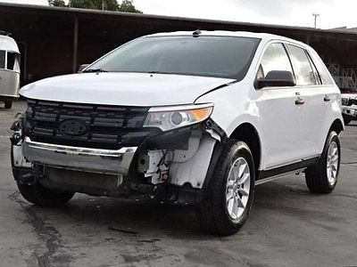 Ford : Edge SE 2014 ford edge se damaged salvage repairable only 10 k miles cooling good l k