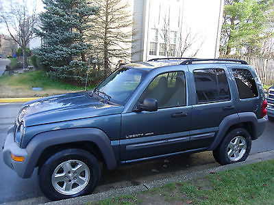 Jeep : Liberty Sport Sport Utility 4-Door MARYLAND INSPECTED  2002 Jeep Liberty Sport Sport 3.7L - 30 DAY TAG INCLUDED