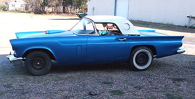 Ford : Thunderbird E CODE 1957 ford thunderbird e code car for restoration