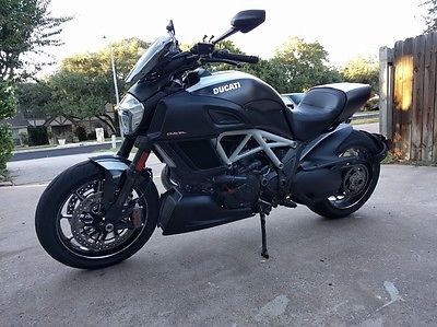 Ducati : Other 2015 ducati diavel carbon white mint 1 owner