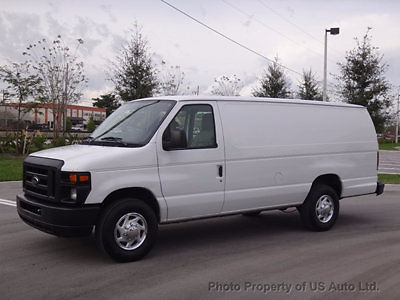 Ford : E-Series Van E-250 Ext Commercial 2009 ford e 250 extended cargo 4.6 l v 8 clean carfax florida van