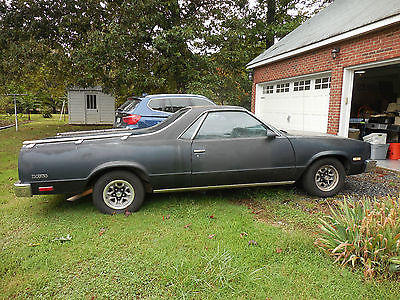 Chevrolet : El Camino 1987 el camino