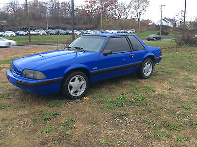 Ford : Mustang LX 1988 ford mustang lx 5.0 5 speed notch back runs and drives 100