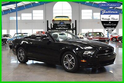 Ford : Mustang V6 Premium 2014 ford mustang 3.7 l v 6 automatic leather convertible