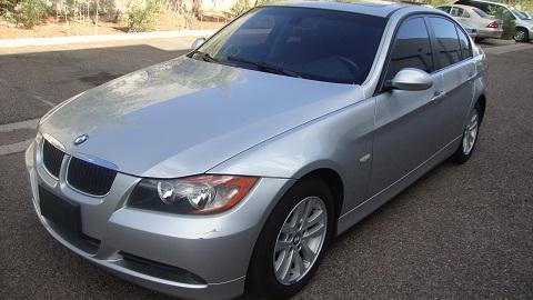 2006 BMW 325I Silver,LOW MILES, BUY HERE & PAY HERE