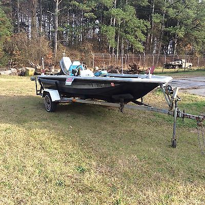 1969 14 foot 55 HP Bass Boat