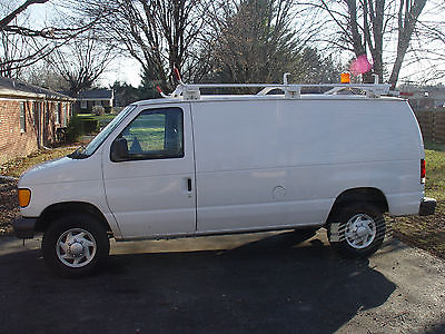 Ford : E-Series Van E 350 2007 ford extended cargo van e 350 8 cylinder