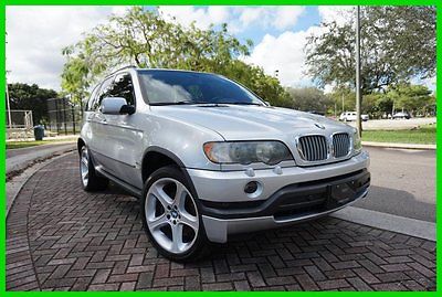BMW : X5 4.6is 2002 bmw 4.6 is awd v 8 low miles rare leather runroof navigation 4 x 4 m package